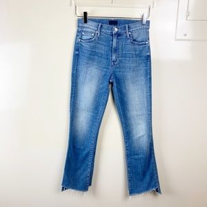 MOTHER Insider Crop Two Step Frey